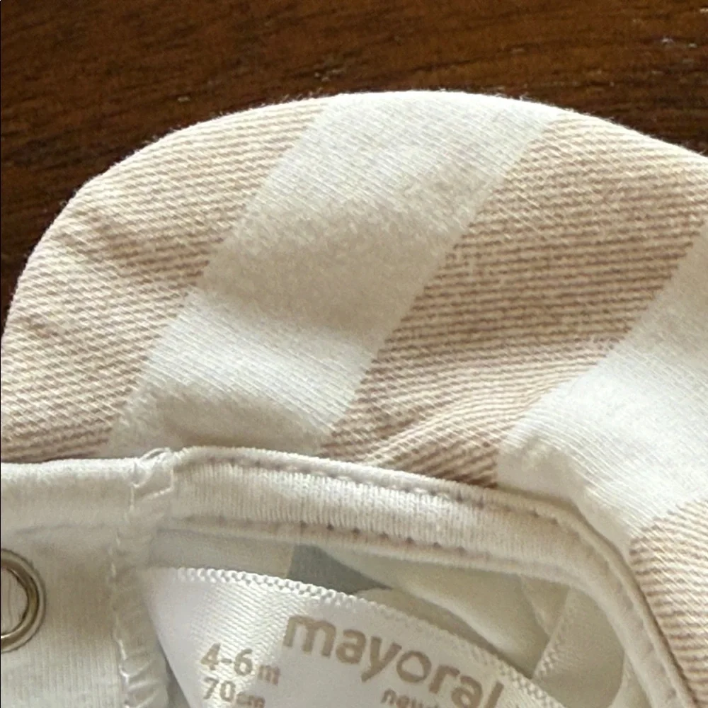 Mayoral Pink and‎ White Floral Diaper Cover 4-6Month